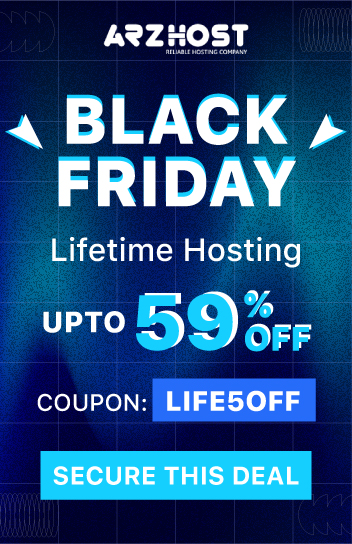 Lifetime web hosting black friday deals