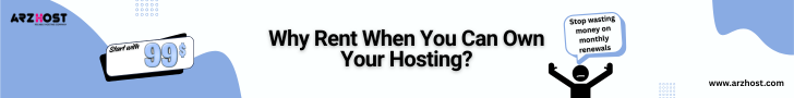 why rent when you can own your hosting