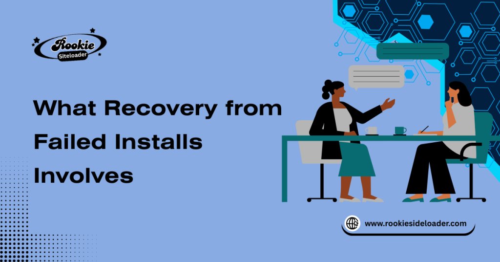 Recovering from failed Rookie Sideloader installs