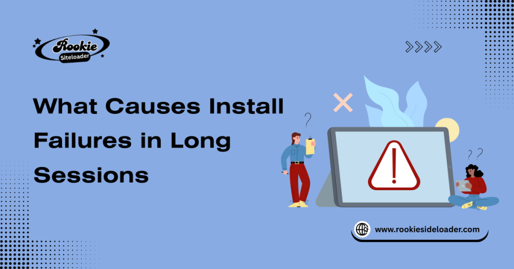 What Causes Install Failures in Long Sessions