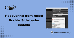 What Recovery from Failed Installs Involves