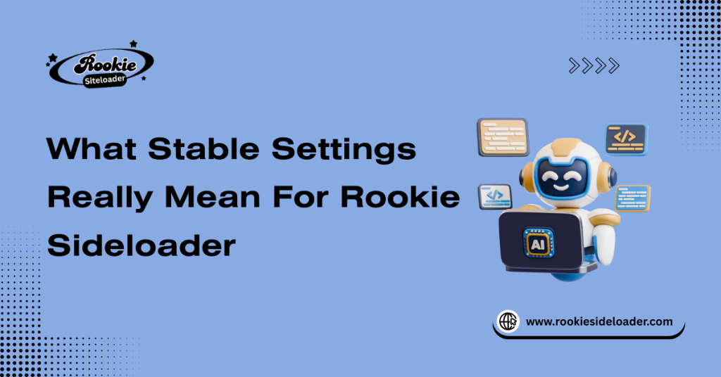 What Stable Settings Really Mean For Rookie Sideloader